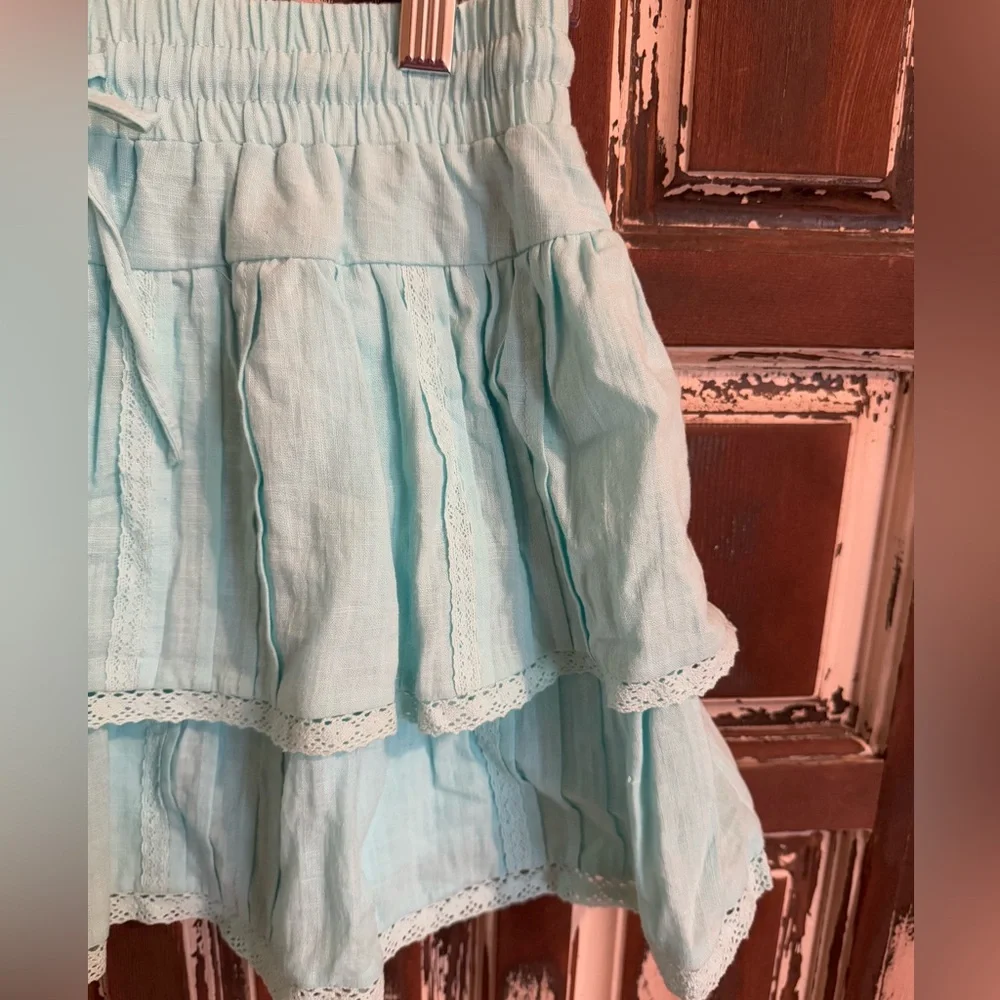 NWT Day + Moon salt water breeze tiered skirt - M - Picture 5 of 11